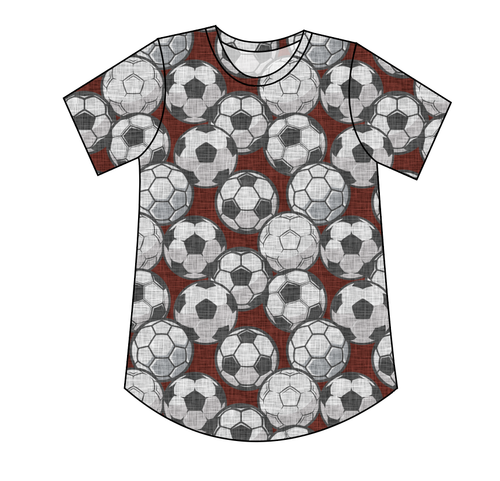 Soccer Balls Ladies' Relaxed Tee