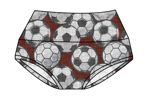 Soccer Balls Ladies' Underwear