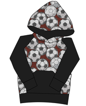 Load image into Gallery viewer, Soccer Balls Mens&#39; Hoodie