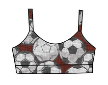 Load image into Gallery viewer, Athletic Prints Sports Mini Kids Bralette