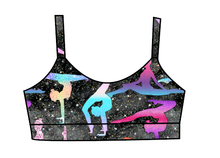 Load image into Gallery viewer, Athletic Prints Sports Mini Kids Bralette