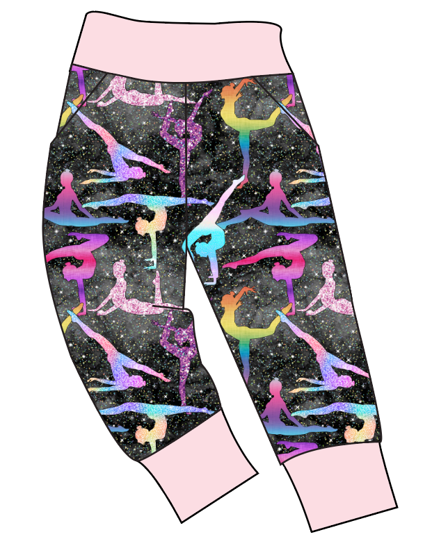 Rainbow Gymnastics Basic Joggers And Jogger Shorts