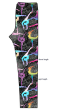 Load image into Gallery viewer, Athletic Prints Sports Mini Basic Leggings