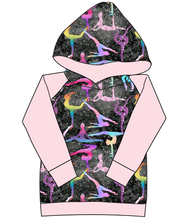 Load image into Gallery viewer, Rainbow Gymnastics Ladies Hoodie