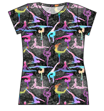 Load image into Gallery viewer, Rainbow Gymnastics Ladies&#39; Basic Tee