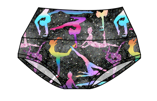 Rainbow Gymnastics Ladies' Underwear