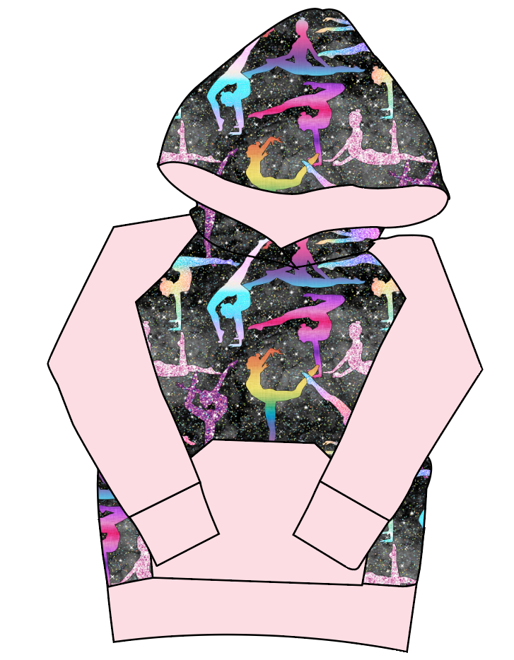 Rainbow Gymnastics Mens' Hoodie