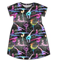 Load image into Gallery viewer, Rainbow Gymnastics Play Dress