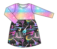 Load image into Gallery viewer, Rainbow Gymnastics Play Dress