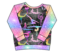 Load image into Gallery viewer, Rainbow Gymnastics Classic Hoodie (or Crewneck)