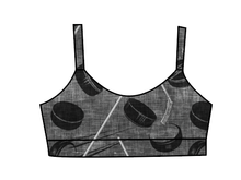 Load image into Gallery viewer, Athletic Prints Sports Mini Kids Bralette