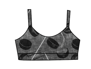 Athletic Prints Sports Mini Kids Bralette