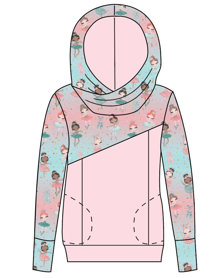 Darling Dancers Ladies Hoodie