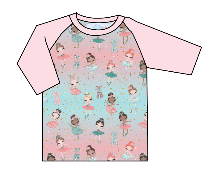 Darling Dancers Baseball Tee