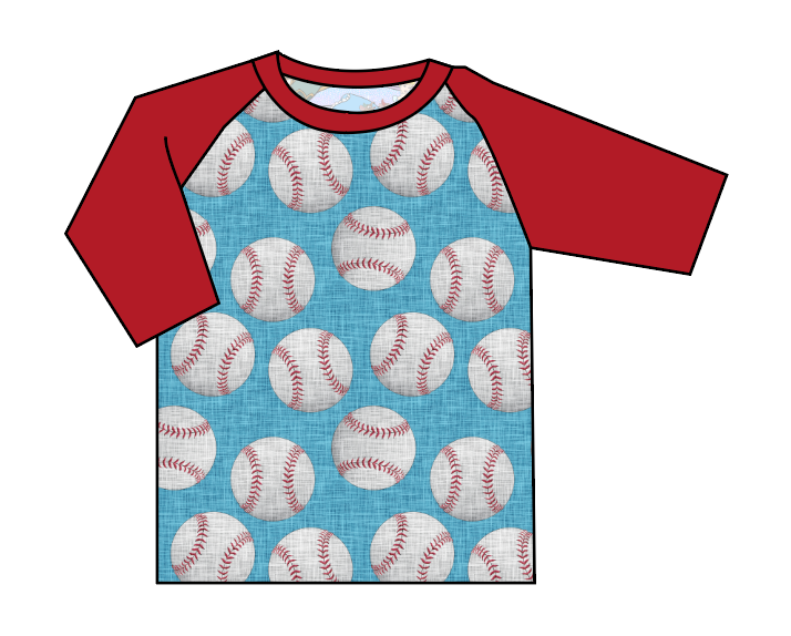 Baseballs Baseball Tee