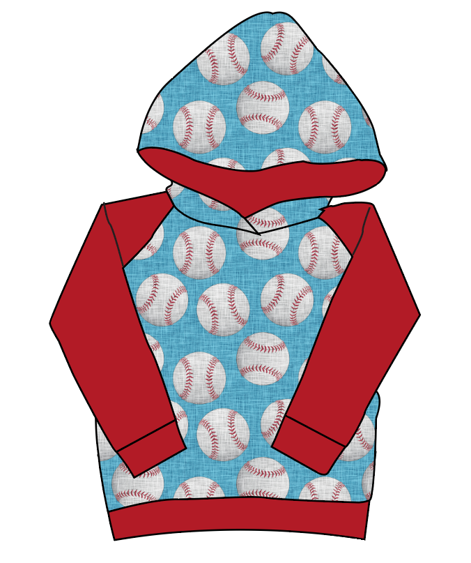 Baseballs Classic Hoodie (or Crewneck)