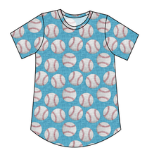 Load image into Gallery viewer, Baseballs Ladies&#39; Relaxed Tee