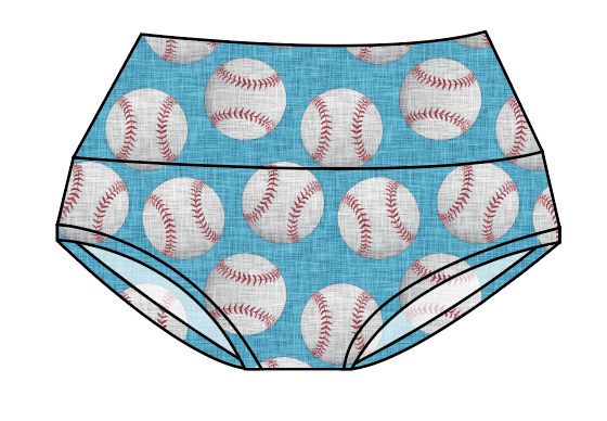 Baseballs Ladies' Underwear