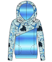 Load image into Gallery viewer, Skating Ladies Hoodie