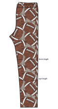 Load image into Gallery viewer, Footballs Basic Leggings