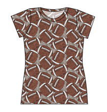 Load image into Gallery viewer, Footballs Ladies&#39; Basic Tee