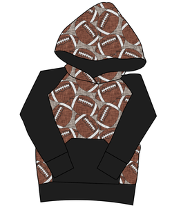 Footballs Mens' Hoodie