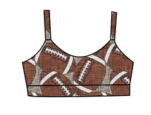 Load image into Gallery viewer, Athletic Prints Sports Mini Kids Bralette