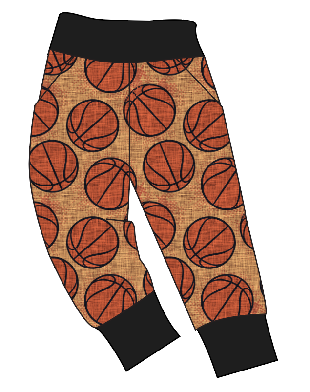 Basketballs Basic Joggers And Jogger Shorts