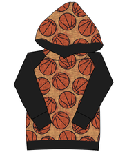 Load image into Gallery viewer, Basketballs Ladies Hoodie