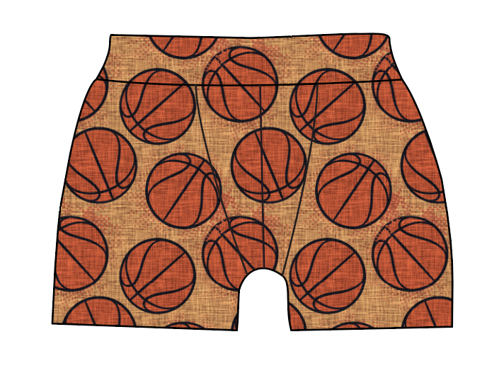 Basketballs Mens' Boxer Briefs
