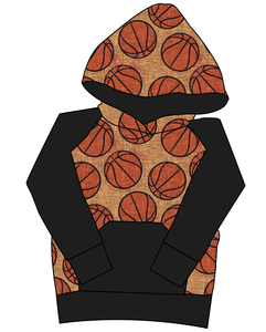 Basketballs Mens' Hoodie