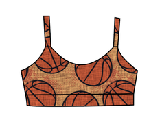 Load image into Gallery viewer, Athletic Prints Sports Mini Kids Bralette