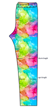 Load image into Gallery viewer, Athletic Prints Sports Mini Basic Leggings