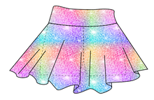 Load image into Gallery viewer, Athletic Prints Sports Mini Kids Skort