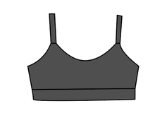Load image into Gallery viewer, Athletic Solids Sports Mini Kids Bralette