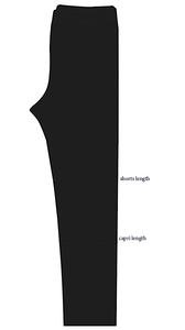 Athletic Solids Sports Mini Basic Leggings