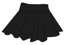 Load image into Gallery viewer, Athletic Solids Sports Mini Ladies Skort