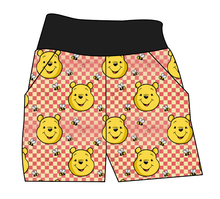 Load image into Gallery viewer, Hunny Bear Check Basic Joggers And Jogger Shorts