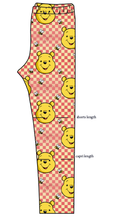 Load image into Gallery viewer, Hunny Bear Check Basic Leggings