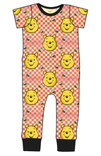 Load image into Gallery viewer, Hunny Bear Check Emmett Pants And Shorts T-Shirt Romper