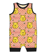 Load image into Gallery viewer, Hunny Bear Check Emmett Pants And Shorts T-Shirt Romper