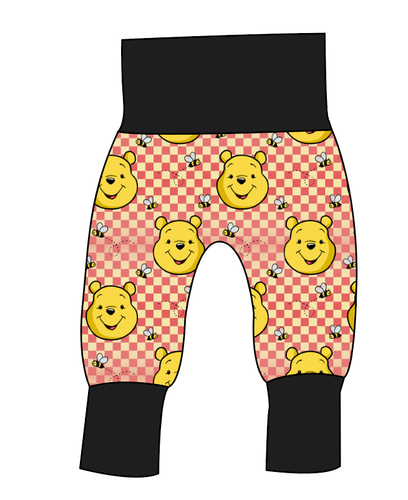 Hunny Bear Check Grow With Me Pants And Shorts