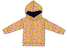 Load image into Gallery viewer, Hunny Bear Check Ladies Oversized Hoodie
