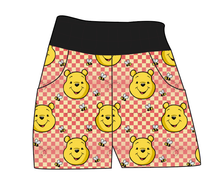 Load image into Gallery viewer, Hunny Bear Check Ladies&#39; Joggers and Jogger Shorts