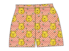 Load image into Gallery viewer, Hunny Bear Check Ladies&#39; Lounge Shorts