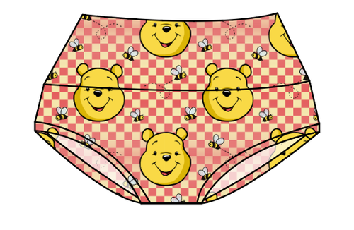 Hunny Bear Check Ladies' Underwear