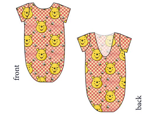 Hunny Bear Check Leo