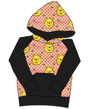 Load image into Gallery viewer, Hunny Bear Check Mens&#39; Hoodie