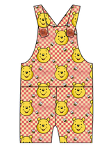 Load image into Gallery viewer, Hunny Bear Check Overalls and Shortalls