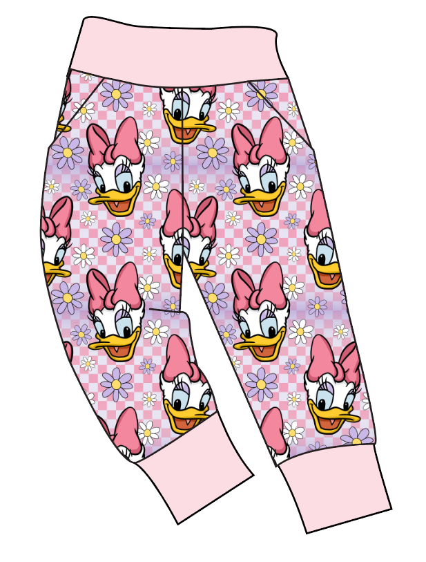 Daisy Check Basic Joggers And Jogger Shorts